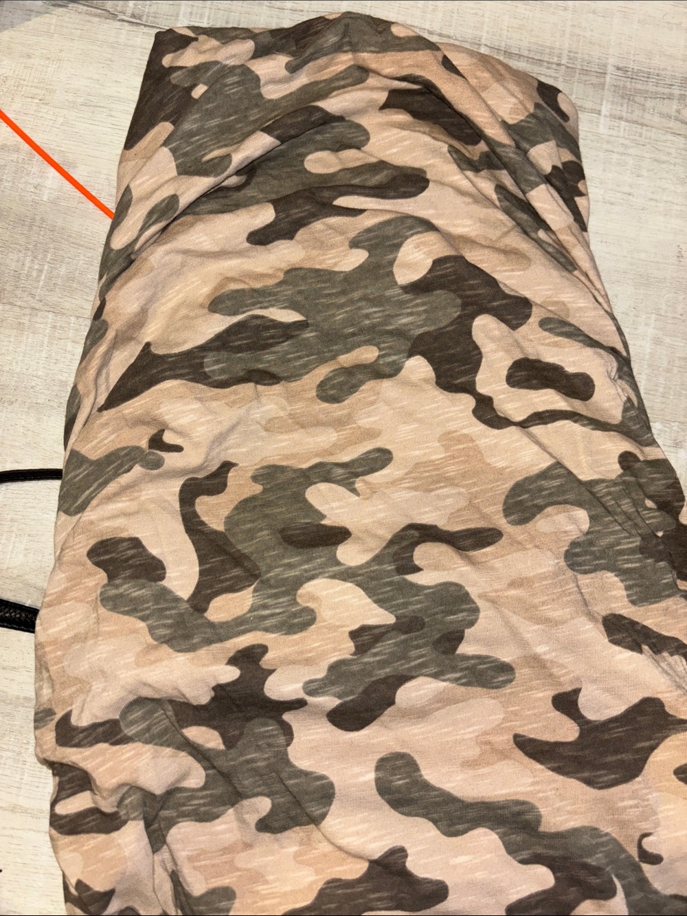 Sundry ~ Top or Skirt? New Camo ruched tunic w/elasticity for tube or Skirt sz 2